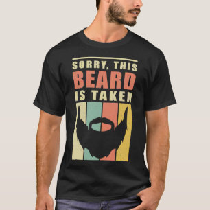 T-shirt Pours Désolé Cette Barbe Est Pris Cadeau À Poitrin