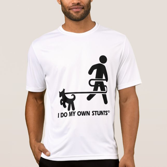 T-shirt Poursuivez mes propres cascades (Devant)
