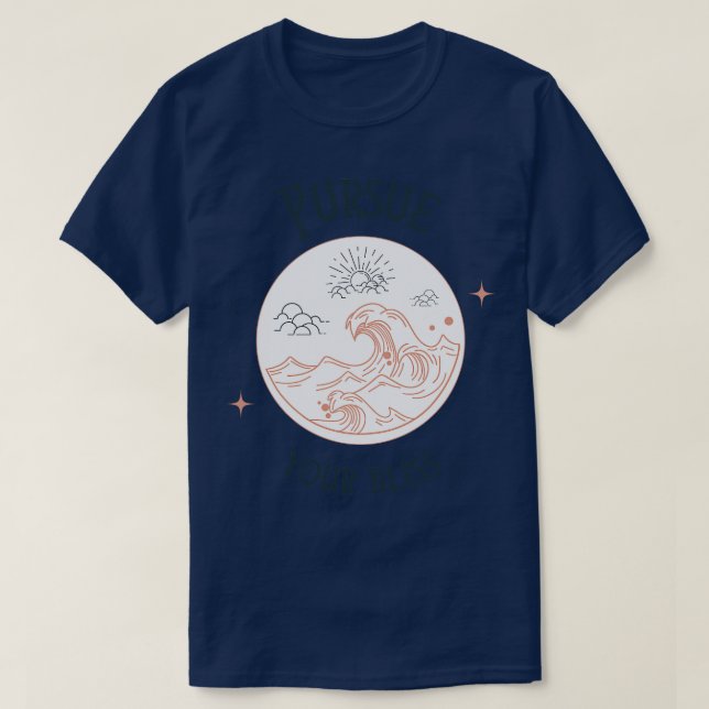 T-shirt Poursuivez vos liss (Design devant)