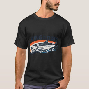 T-shirt Poursuivez votre rêve. Conception amusante de pêch