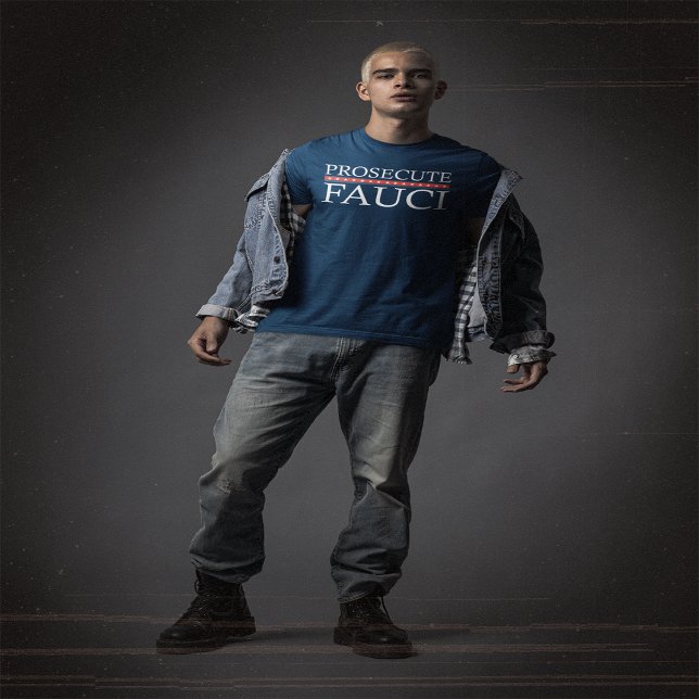 T-shirt Poursuivre Fauci | Anti Fauci (Créateur téléchargé)