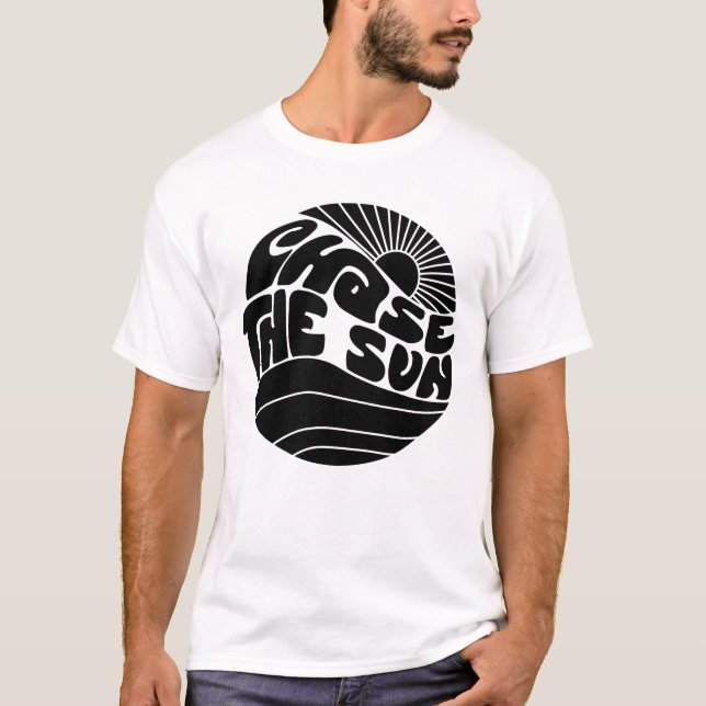 T-shirt Poursuivre Le Soleil (Devant)
