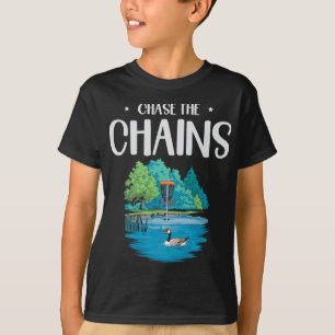 T-shirt Poursuivre les chaînes de Disc Golf Scenic Nature 