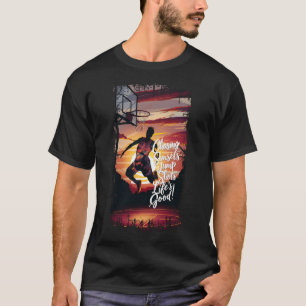 T-shirt Poursuivre les couchers de soleil et les tirs en s