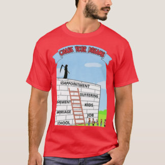 T-shirt Poursuivre vos rêves fille