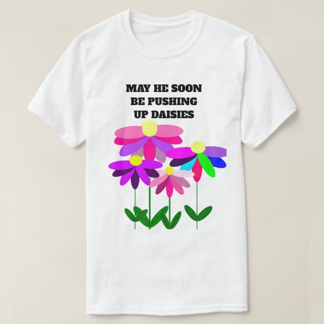 T-shirt Poussant des Pâquerettes (Design devant)
