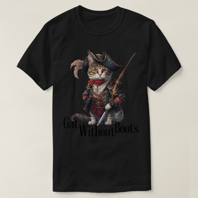 T-shirt Poussettes dans les bottes sans bottes (Design devant)