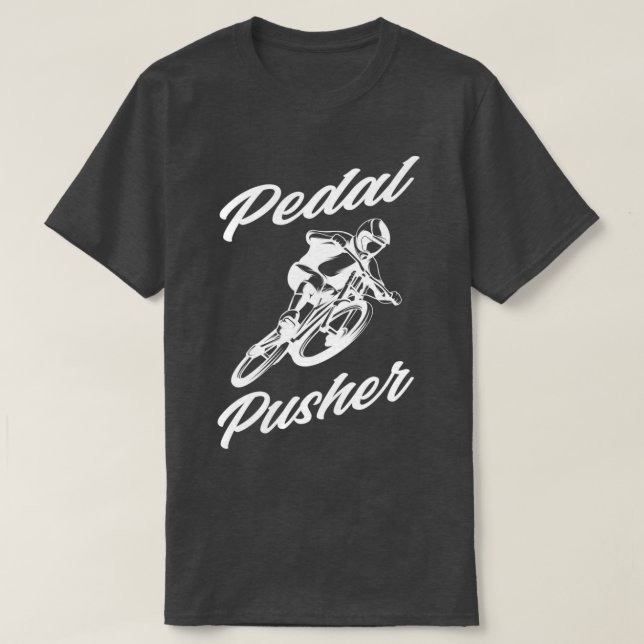 T-shirt Pousseur de pédale (Design devant)
