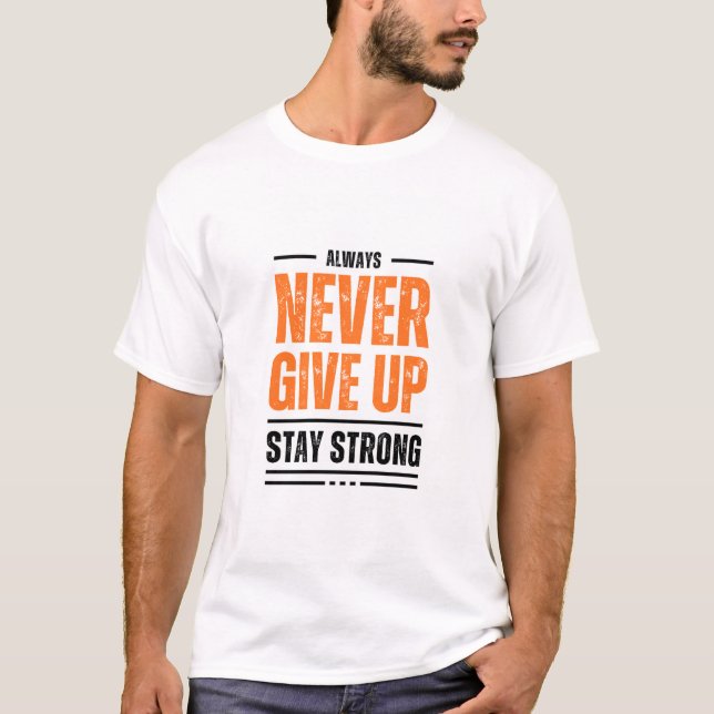 T-shirt "Poussez au-delà des limites" (Devant)