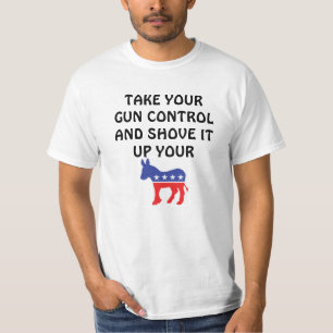 T-shirt Poussez votre contrôle des armes
