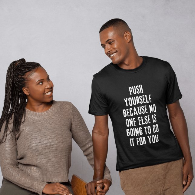 T-shirt Poussez-vous (Créateur téléchargé)