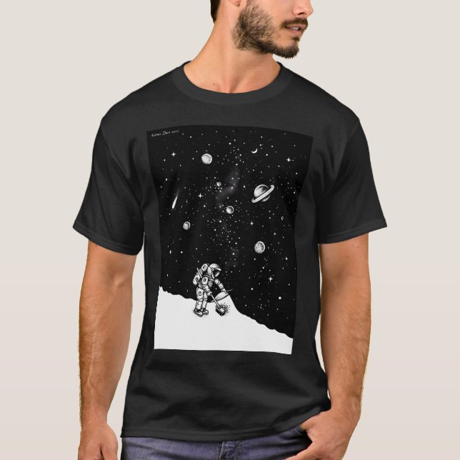 T-shirt Poussière cosmique (Devant)