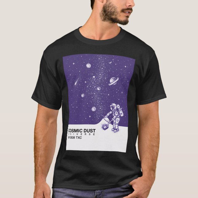 T-shirt Poussière cosmique (Devant)