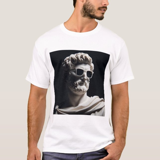T-shirt Poussière de marbre (Devant)