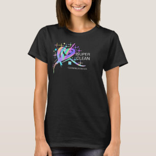 T-shirt Poussièreur de nettoyage résidentiel et commercial