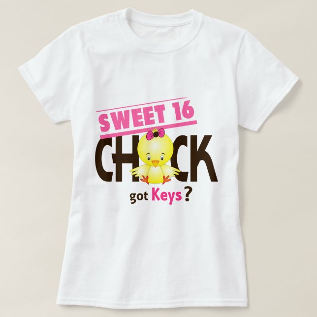 T-shirt Poussin 1 du bonbon 16 (Design devant)