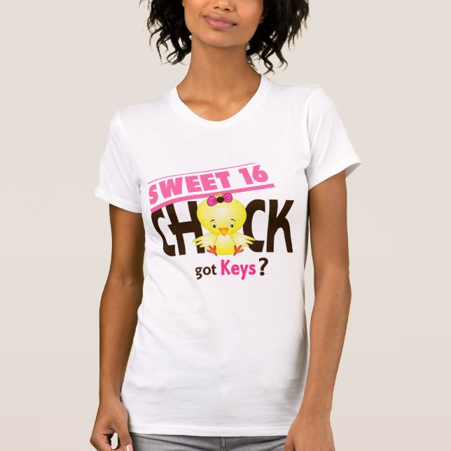 T-shirt Poussin 1 du bonbon 16 (Devant)