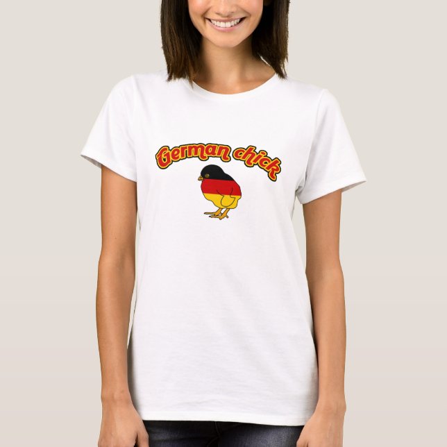 T-shirt Poussin allemand (Devant)