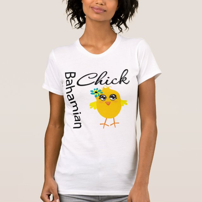 T-shirt Poussin bahamien (Devant)