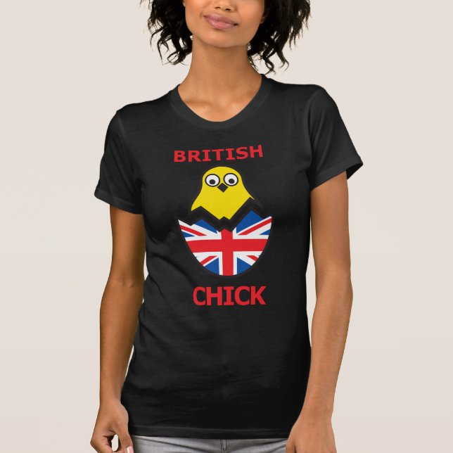 T-shirt Poussin britannique (Devant)