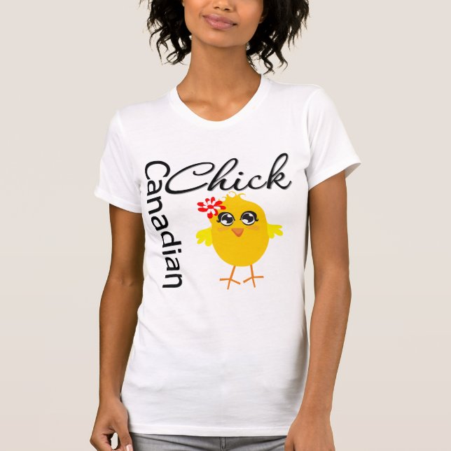 T-shirt Poussin canadien (Devant)