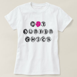 T-shirt Poussin chaud de surfer
