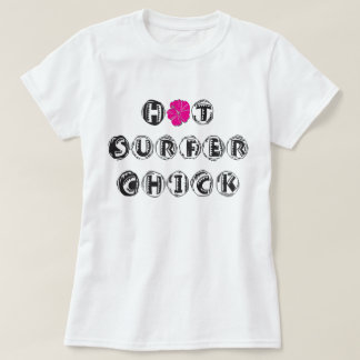 T-shirt Poussin chaud de surfer