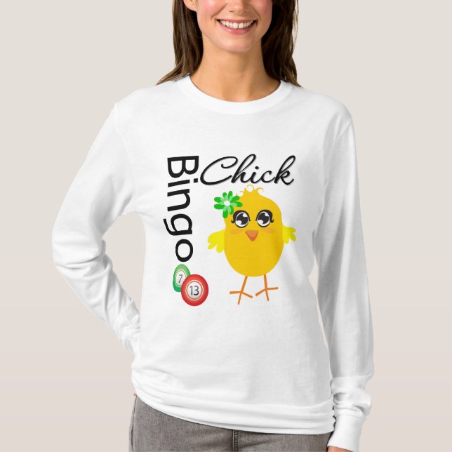 T-shirt Poussin de bingo-test (Devant)
