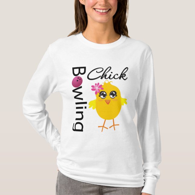 T-shirt Poussin de bowling (Devant)