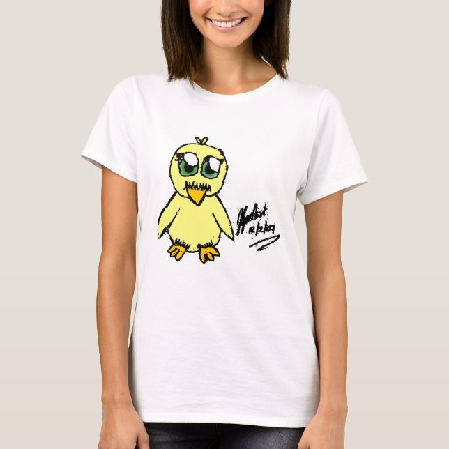 T-shirt POUSSIN de Chibi Pâques (Devant)
