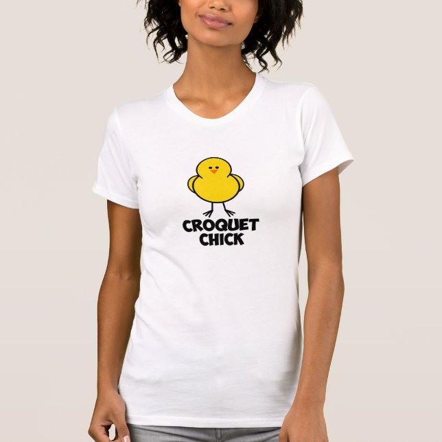 T-shirt Poussin de croquet (Devant)