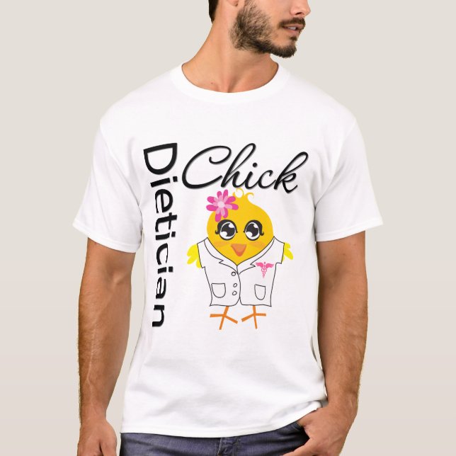 T-shirt Poussin de diététicien (Devant)