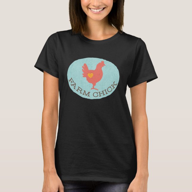 T-shirt Poussin de ferme (Devant)