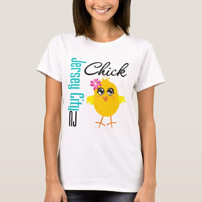 T-shirt Poussin de Jersey City NJ (Devant)