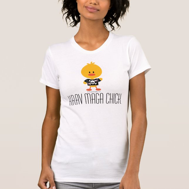 T-SHIRT POUSSIN DE KRAV MAGA (Devant)