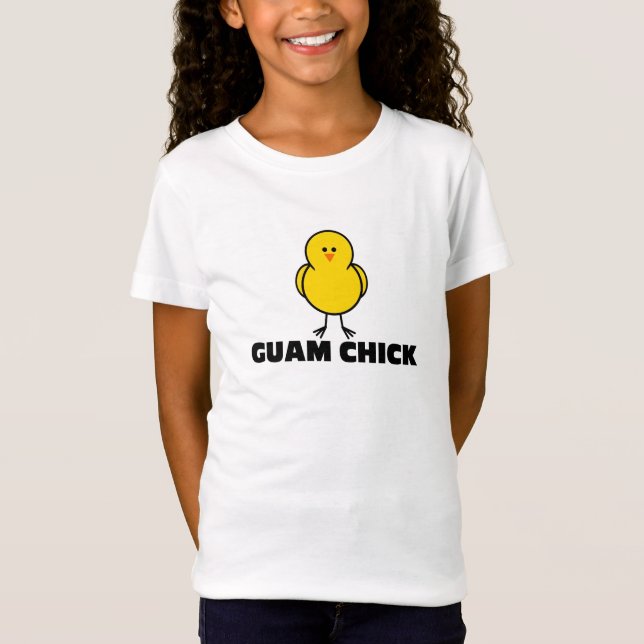 T-Shirt Poussin de la Guam (Devant)