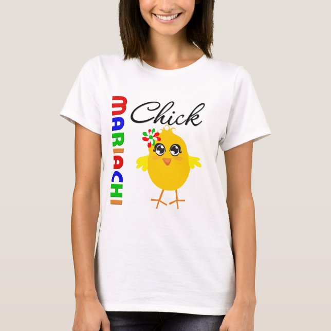 T-shirt Poussin de mariachi (Devant)