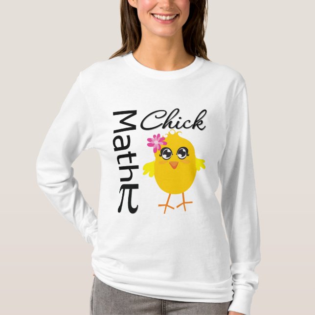 T-shirt Poussin de maths (Devant)