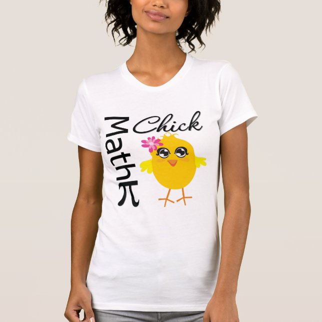 T-shirt Poussin de maths (Devant)