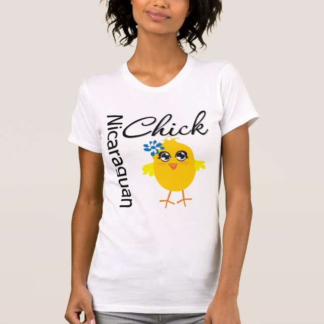 T-shirt Poussin de Nicaragua (Devant)