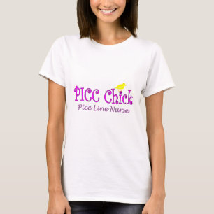 T-shirt Poussin de PICC---LIGNE insertion NurseGifts de
