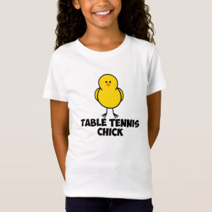 T-Shirt Poussin de ping-pong