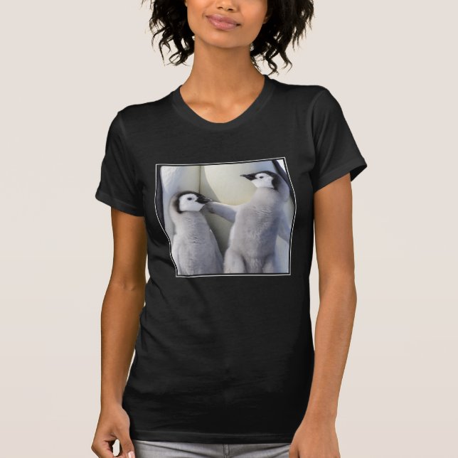 T-shirt Poussin de pingouin d'empereur (Devant)