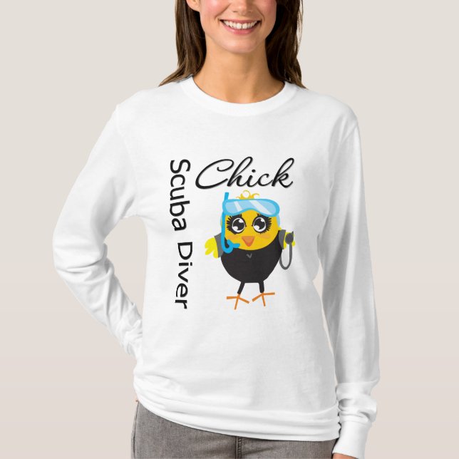 T-shirt Poussin de plongeur autonome (Devant)