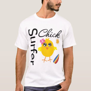 T-shirt Poussin de surfer