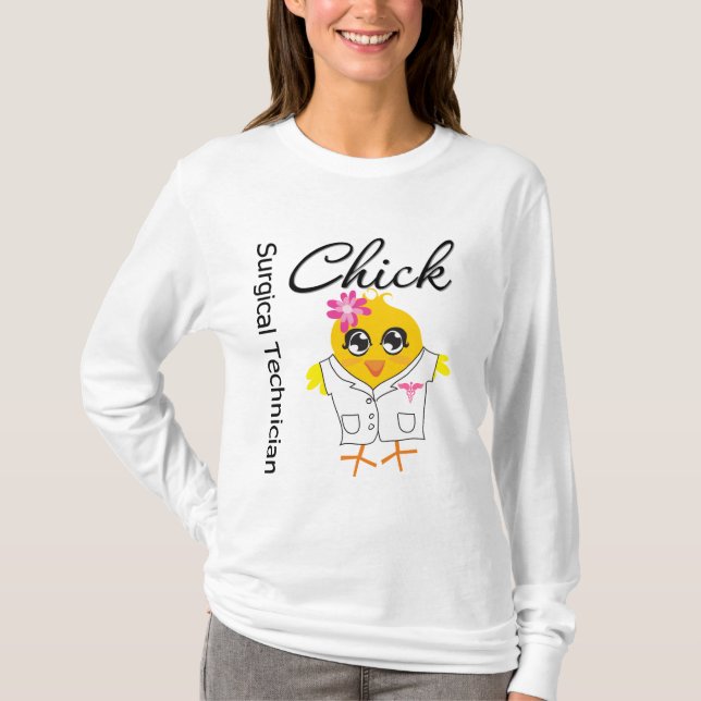 T-shirt Poussin de technicien chirurgical (Devant)