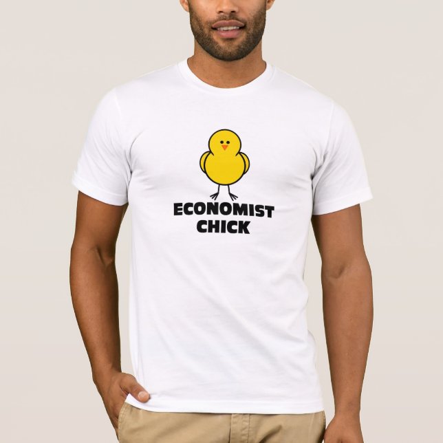 T-shirt Poussin d'économiste (Devant)