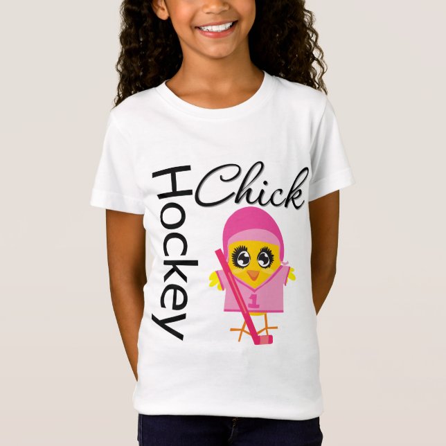 T-Shirt Poussin d'hockey (Devant)