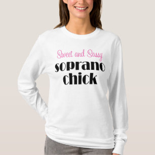 T-shirt Poussin doux et impertinent de soprano