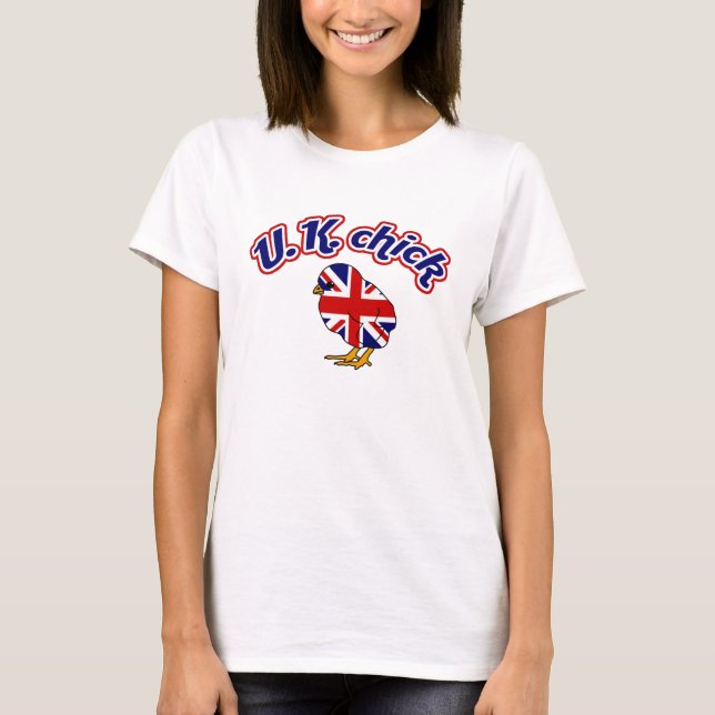 T-shirt Poussin du Royaume-Uni (Devant)